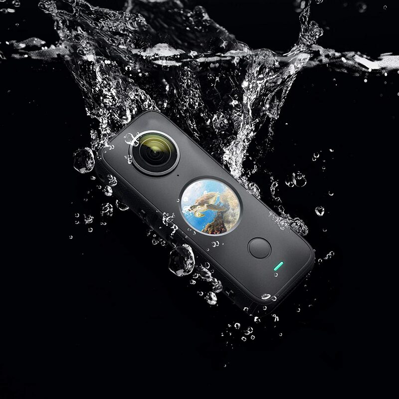 Insta360-ONE X2 كاميرا عمل مقاومة للماء ، وتحقيق الاستقرار ، وشاشة تعمل باللمس ، وتحرير منظمة العفو الدولية ، وبث مباشر