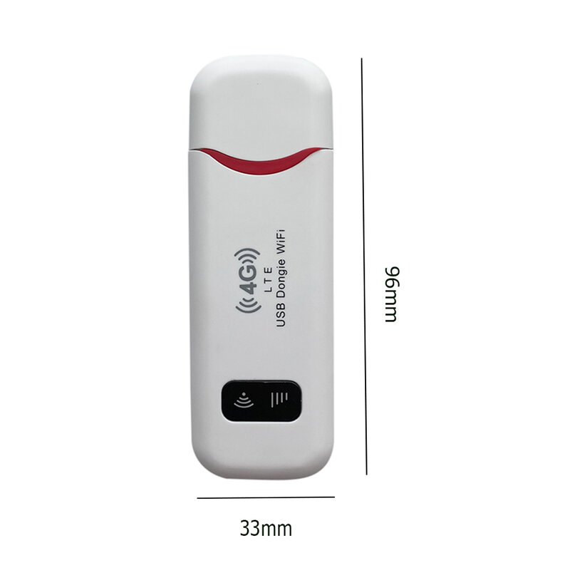 جهاز توجيه واي فاي LTE لاسلكي محمول ، بطاقة SIM 4G ، مودم USB ، نقطة اتصال جيب ، دونغل ، النطاق العريض المحمول للمنزل والمكتب ، 150Mbps