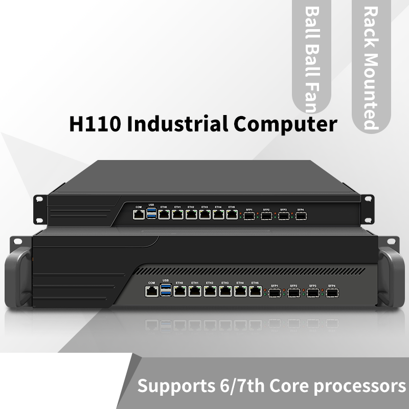 H110-6 الكهربائية 4 جيجابت البصرية استوديو لينة i3-6300 التوجيه/i5-6400/i7-7700 حافة الكمبيوتر الصناعية