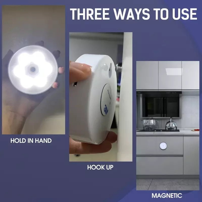 شاومي ليلة ضوء LED مع PIR استشعار الحركة قابلة للشحن USB مطبخ خزانة ليلة مصباح لغرفة النوم غرفة الديكور