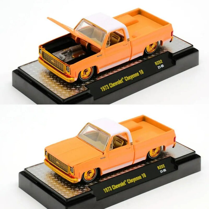 BIN-2-Model سيارة معدنية مصبوبة ، شاحنة صغيرة وعاء ، موديلات شيفروليه GMC ، مركبة مصبوبة ، مجموعة ألعاب للعجلات الساخنة ، آلة M2 ، مقياس