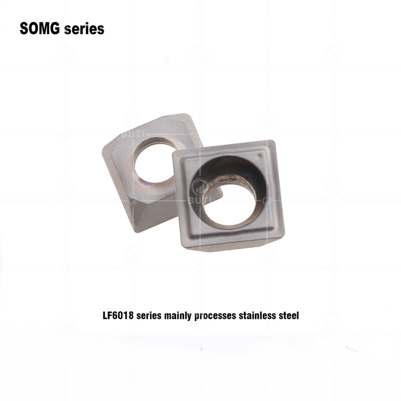DESKAR100 ٪ الأصلي SOMG040202-TG LF6018 U-الحفر تحول أداة نك مخرطة قطع شفرات القاطع كربيد إدراج ل الفولاذ المقاوم للصدأ
