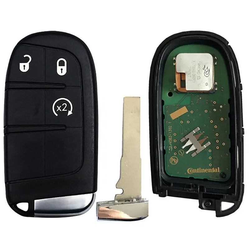 CN086051 الأصلي 3 زر ل جيب البوصلة حقيقية الذكية مفتاح بعيد 433 ميجا هرتز 4A رقاقة دخول بدون مفتاح SIP22 شفرة FCCID M3N-40821302