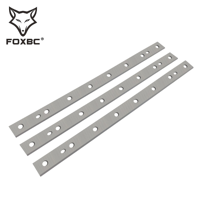 FOXBC-شفرات مستوية للخشب ، 12.5 بوصة ، DW7342 ، لاستبدال DeWalt DW734 ، 3 قطع