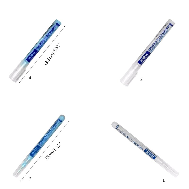قلم تحديد سائل إخفاء 0.7/3 مم للمستلزمات الفنية قلم تحديد سائل إخفاء الألوان المائية