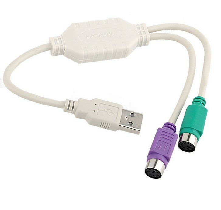1 قطعة USB البيع USB ذكر إلى 6Pin 6 دبوس PS2 ل PS/2 أنثى تمديد كابل Y الفاصل محول موصل لوحة المفاتيح ماوس الماسح الضوئي