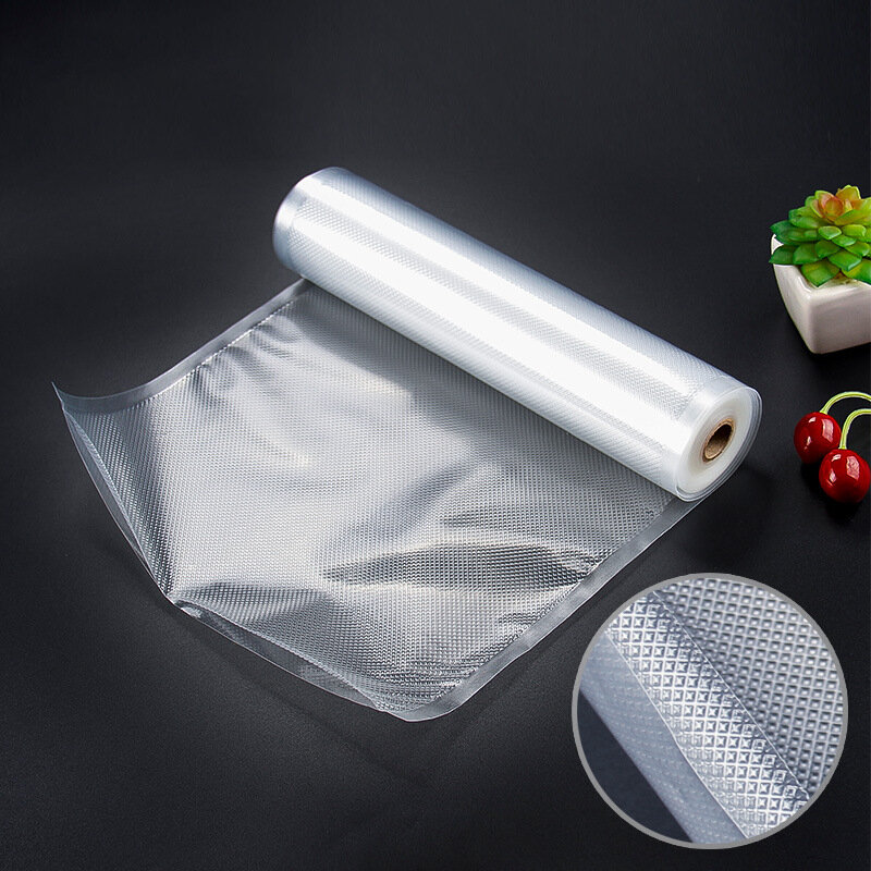 المطبخ فراغ السدادة حقيبة شفافة الغذاء التعبئة والتغليف حقيبة الطازجة حفظ الغذاء حقيبة التخزين ضغط تبخير الطبخ حقيبة بلاستيكية