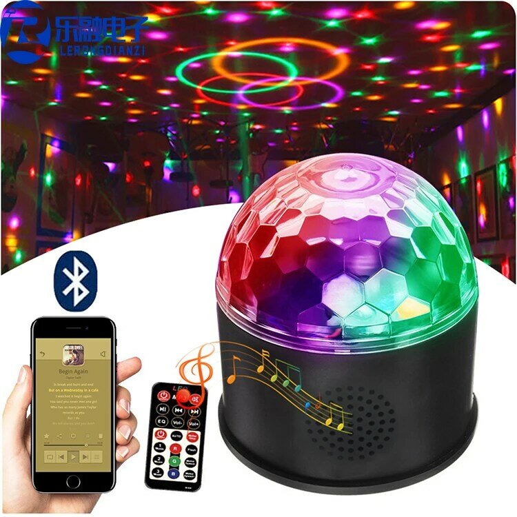 LED صغيرة تحلق الصحن ضوء الليزر كبير ماجيك الكرة الخفيفة الأساسية لحفل الزفاف ديسكو KTV قاعة الرقص DJ