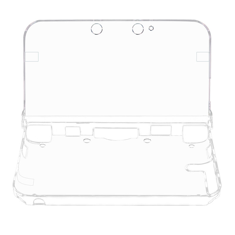 أوستنت شفاف واقية واضح كريستال الصلب الحرس غلاف حماية الجلد شل لنينتندو 3DS XL LL الألعاب إكسسوارات الغلاف