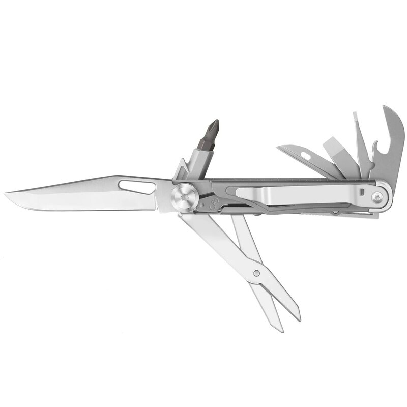 ROCKTOL-سكين جيب قابل للطي ، سكين متعدد المهام مع مقبض مطلي بالتيتانيوم ، ستانلس ستيل ، مشبك جيب للتخييم ، Hik 12 في 1