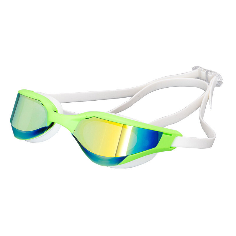2022 الكبار نظارات سباحة مطلي مكافحة الضباب سباق Swin نظارات عالية الجودة الحدود الرجال والنساء بالجملة