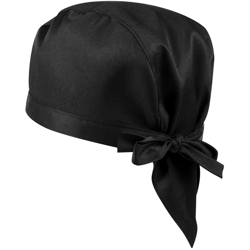 قبعة صغيرة فتل للعرق ، قبعة طاه جمجمة ، قبعة خباز ، خرقة دو ، قبعة قرصنة للطبخ في المطبخ