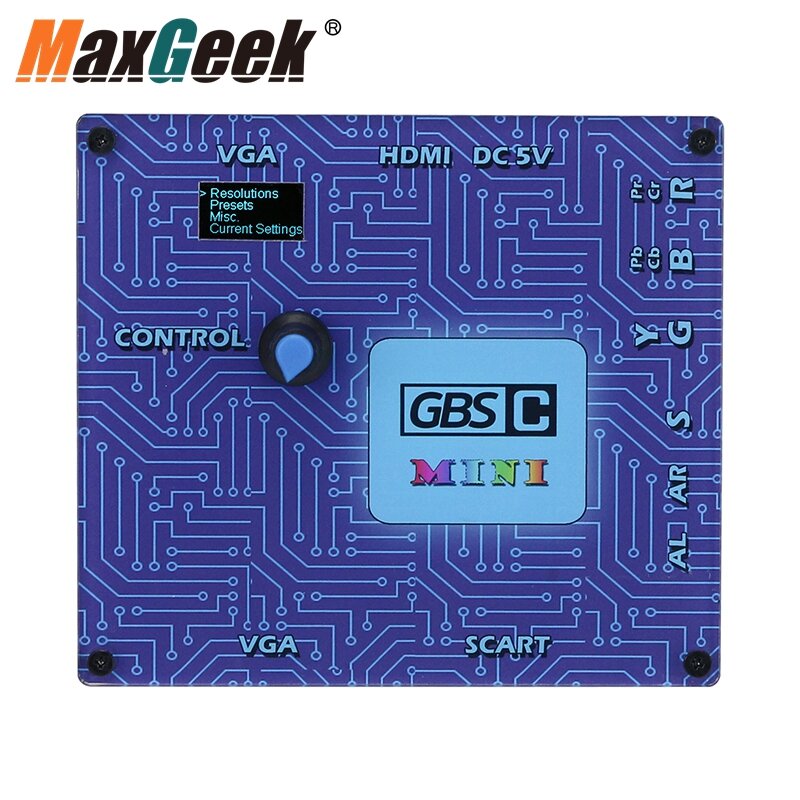 ملحقات التحكم في ألعاب الفيديو Maxgeek GBS-Control GBS لألعاب ريترو