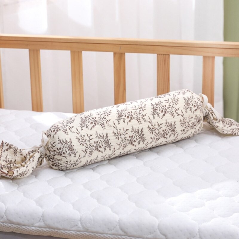 وسادة أسطوانية ناعمة ومريحة بتصميمات متعددة الأنماط، وسادة للرقبة تعمل كدعم للظهر للنوم الجانبي