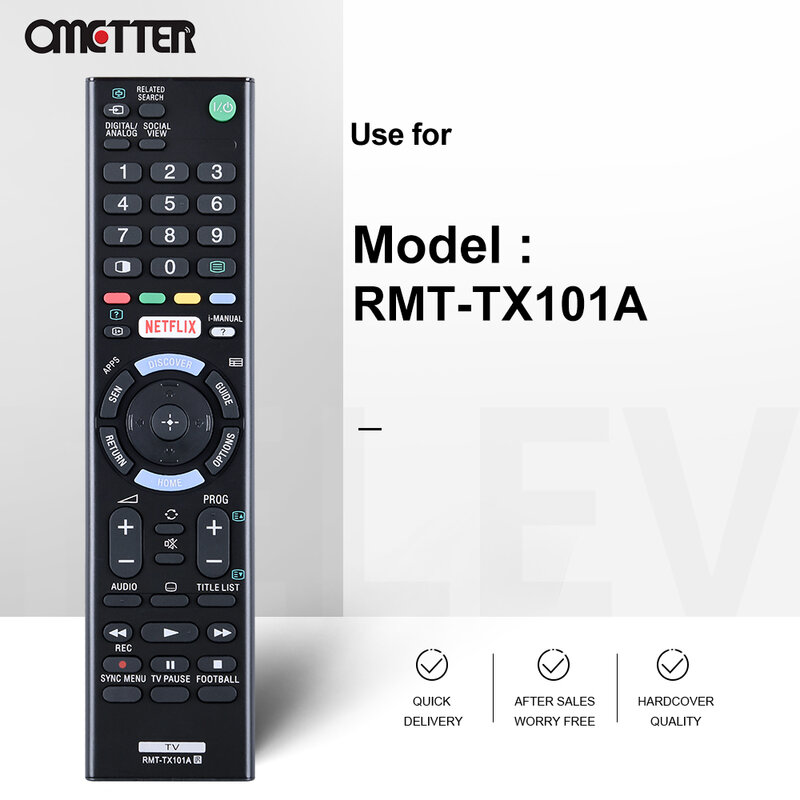 RMT-TX101A يصلح لسوني برافيا تلفزيون التحكم عن بعد KDL-40W700C KDL-32W700C KDL-48W700C
