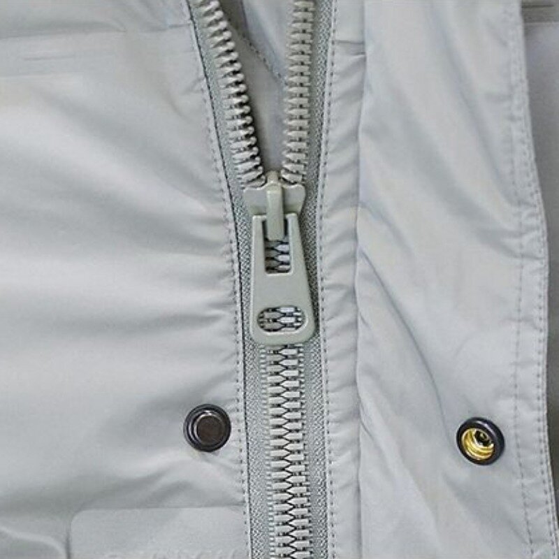 جاكيت رجالي كاجول بقلنسوة ، معطف أحادي اللون ، ملابس خارجية سميكة دافئة ، موضة كورية ، مقاس كبير ، ملابس شتوية ، جديد ، 2023