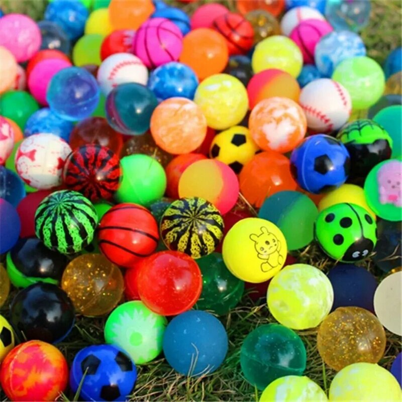 20 قطعة/المجموعة مطاطية صغيرة الكرة كذاب الكرة مكافحة الإجهاد لعب للأطفال كرة نطاطة في الهواء الطلق ألعاب للأطفال حمام اللعب القطر 2.5 سنتيمتر