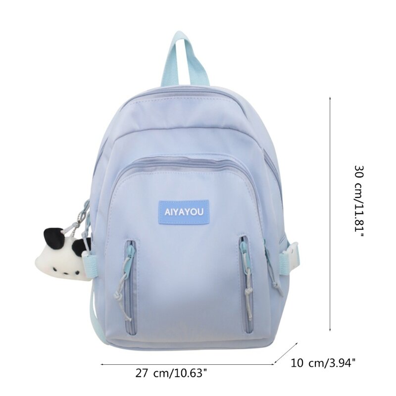 حقيبة كتف بحزام مزدوج، حقيبة سفر متعددة الاستخدامات للعودة إلى المدرسة