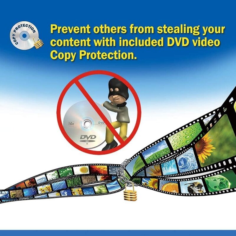 برج ناسخ لنسخ الفيديو مع حماية مجانية لنسخ الفيديو دي في دي ، 24X SATA ، 1 إلى 5 CD ، قرص دي في دي مدعوم