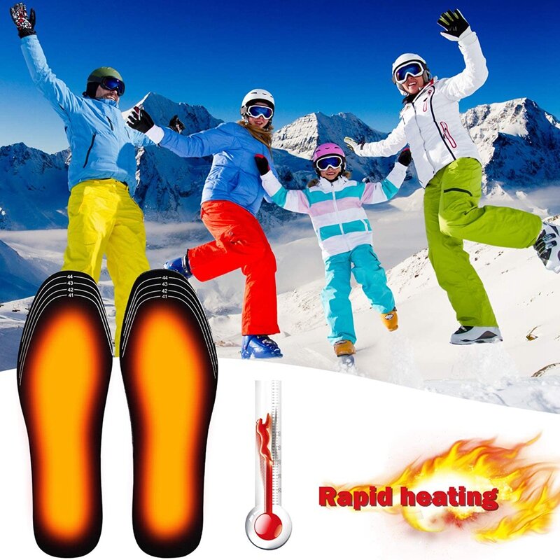 نعل حذاء ساخن USB ، وسادة تدفئة القدم الكهربائية ، جورب تدفئة القدمين ، حصيرة ، نعال التدفئة ، الرياضة في الهواء الطلق ، الشتاء