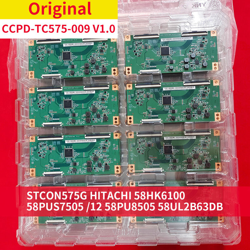 CCPD-TC575 009 V1.0 لوحة المنطق مع كابل ل 58 "التلفزيون ، توشيبا ، JVC ، STCON675G87011350X1625483 ، PHI1IPS ، 58PUS7805 ، 12 FZ2A ، CCPD-TC575