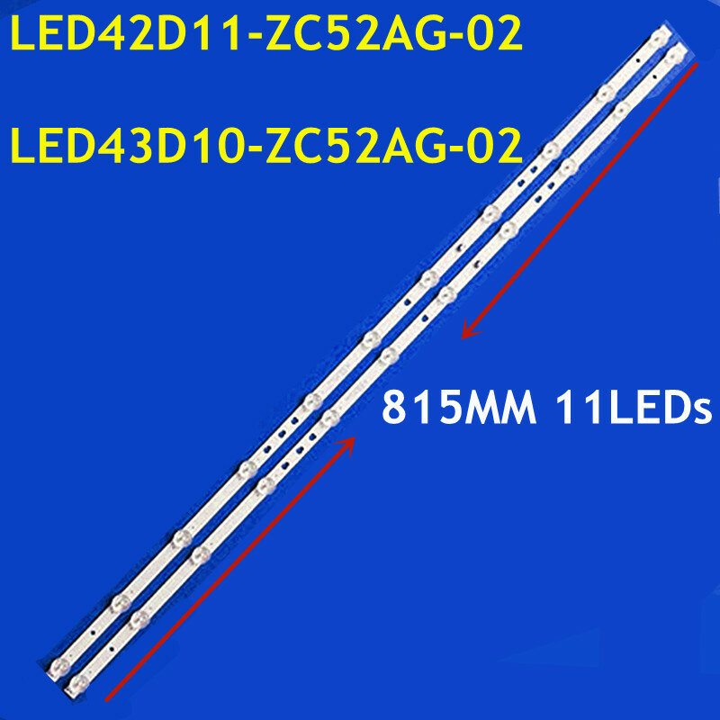 شريط إضاءة خلفية ليد للإضاءة الخلفية ، 2-c42ccma 42M3RA LE43M31 42K311A Z43G2111 LE43C51 42C51 ، 2