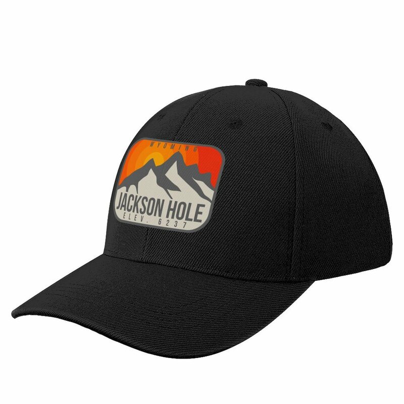 جاكسون حفرة Wyoming-خمر المغامرة قبعة بيسبول للرجال والنساء ، قبعة مضحكة ، القبعات الرجعية ، التزلج على الجليد ، التزلج