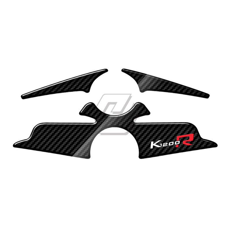 ملصق K1200R لدراجة نارية بمظهر كربوني ثلاثي لرياضة BMW K1200R إصدار رياضي يصل إلى 2010