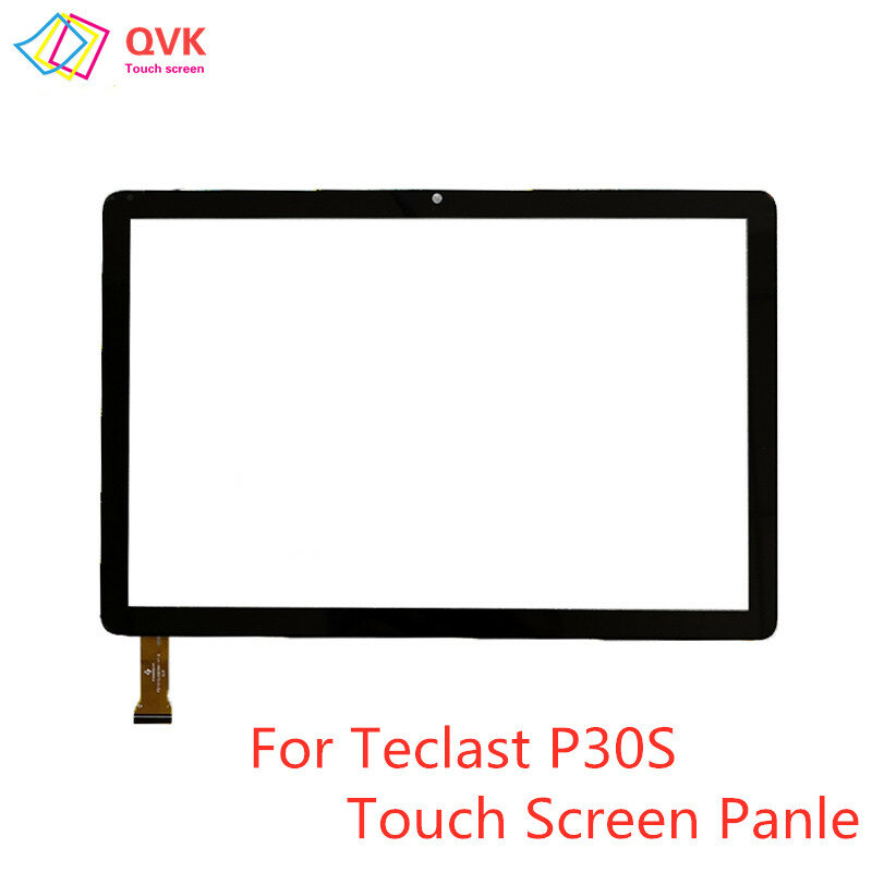 لوح أسود 10.1 بوصة لتابلت Teclast P30S TLC005 شاشة لمس تكاثفية حساس رقمي لوحة زجاجية خارجية P30S