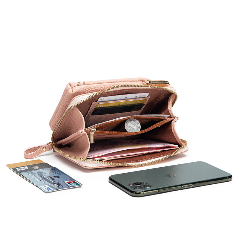 حقيبة هاتف صغيرة مطرزة ، حقائب كروس بودي ، محفظة نسائية ، حقيبة كتف ، محفظة عملات معدنية ، حامل بطاقات ، سعة كبيرة ، تصميم أزياء
