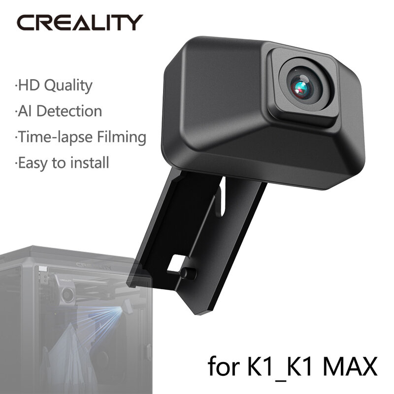 CREALITY ترقية جديدة K1 AI كاميرا HD جودة AI كشف الفاصل الزمني تصوير سهلة التركيب لملحقات طابعة K1_K1 ماكس ثلاثية الأبعاد