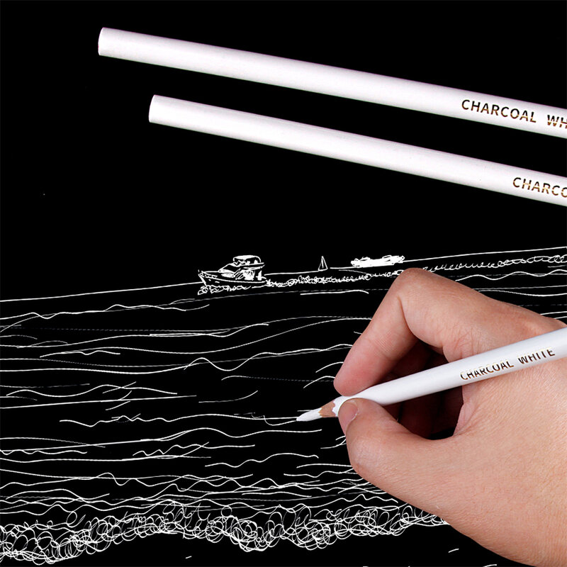 رسم قلم تسليط الضوء ، أعمال فنية مذهلة مع الفحم الطبيعي ، رسم ، أقلام الرسم