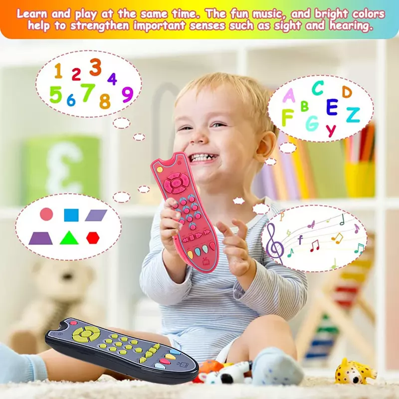 هاتف محمول بجهاز تحكم عن بعد للأطفال ، ألعاب تعليمية مبكرة ، ألعاب تعليمية باللغة الإنجليزية ، أرقام كهربائية ، هدية موسيقية للأطفال حديثي الولادة