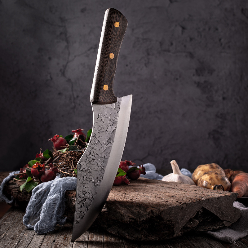 سكين نزع العظم مزورة سكين الجزار المطبخ الفولاذ المقاوم للصدأ اللحوم تقطيع سكين الصربي الشيف جهاز التقطيع الطولي سكين أدوات الطبخ