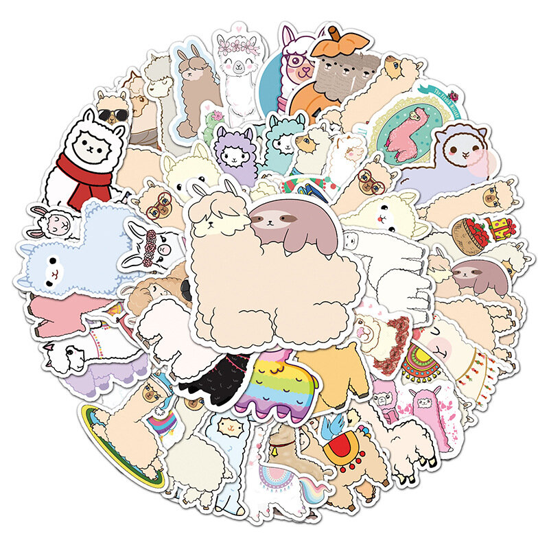 50 قطعة ملصقات الألبكة المقرب الشخصيات الكرتونية أنيمي الفيلم مضحك الشارات سكرابوكينغ لتقوم بها بنفسك مقاوم للماء الزينة