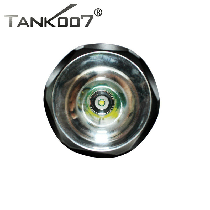 Tank007 TC60 مصباح يدوي تكتيكي عسكري للشرطة ، كشّاف قيادة للبحث 1200lm للصيد والتخييم ، بطارية 2x18650