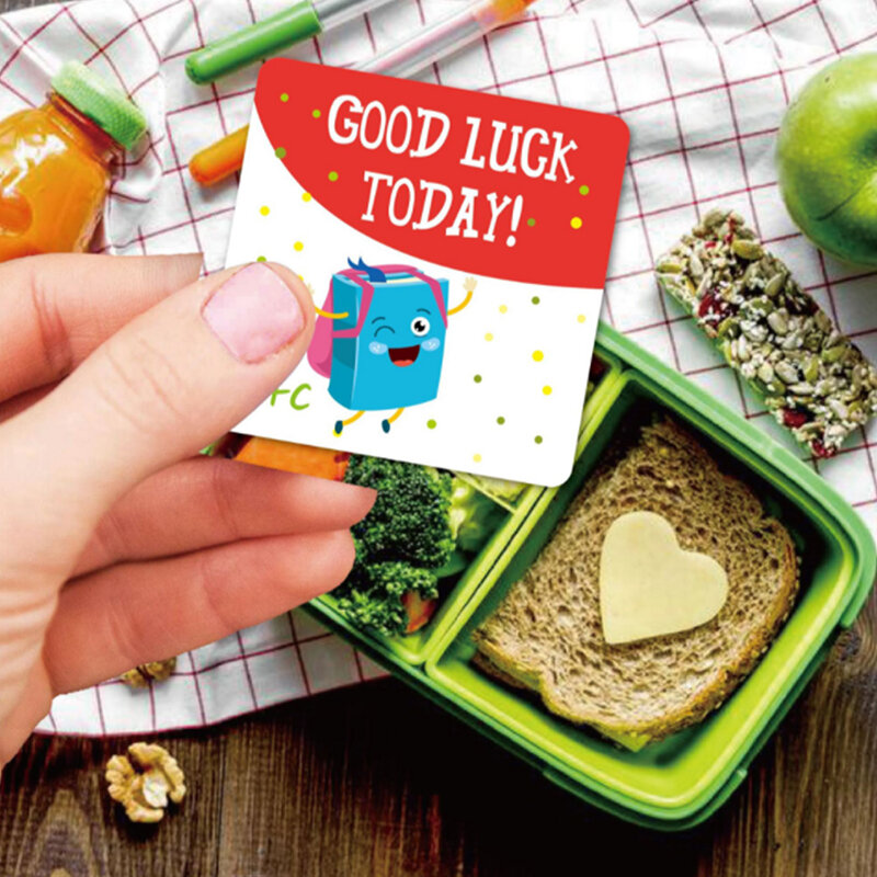 ملاحظات صندوق الغداء لطيف للأطفال رياض الأطفال ، صندوق الغداء ، 60 قطعة قطعة