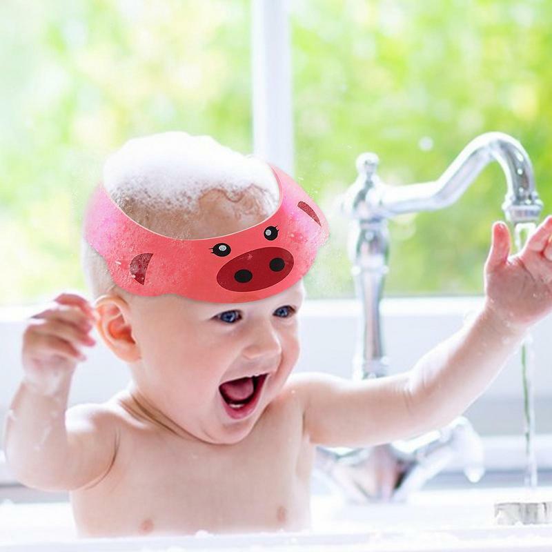قابل للتعديل قبعة استحمام الطفل ، غسل الشعر الحرس ، قبعة الاستحمام ، العين ، حامي الأذن ، الشامبو ، الرضع ، طفل صغير