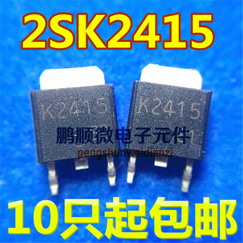 30 قطعة الأصلي الجديد K2415 2SK2415 TO252 الترانزستور