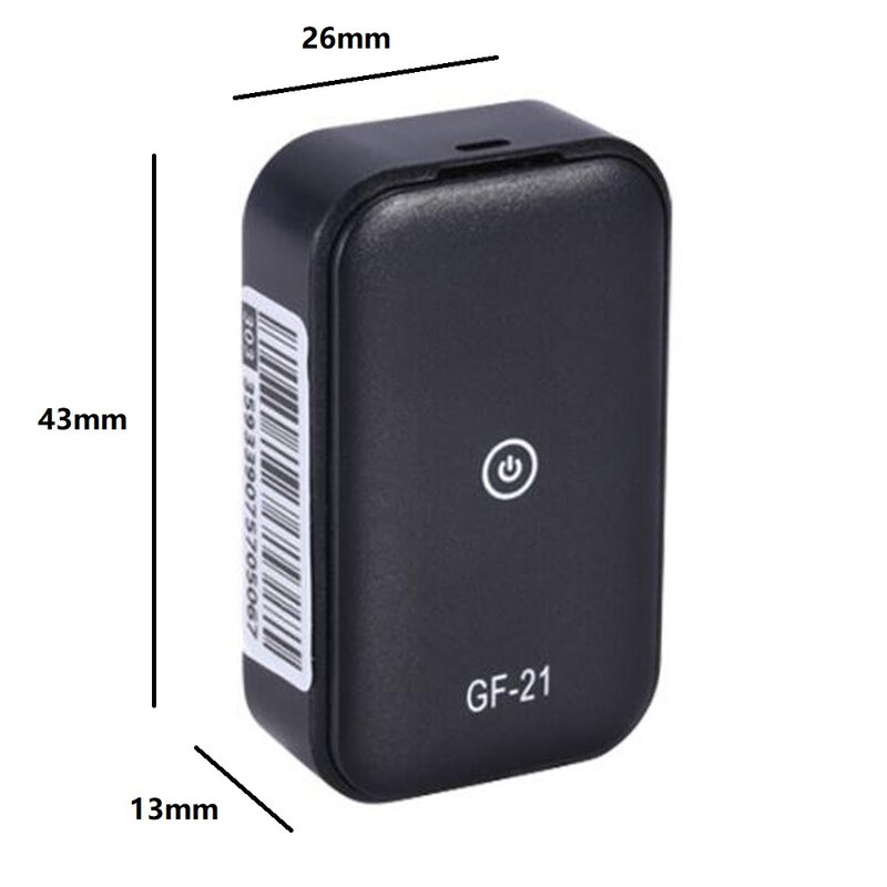 GF-07 / GF- 09 / GF-21 / GF-22 لتحديد المواقع المقتفي سيارة صغيرة لتحديد المواقع محدد مكافحة خسر تسجيل جهاز تعقب مع التحكم الصوتي الهاتف