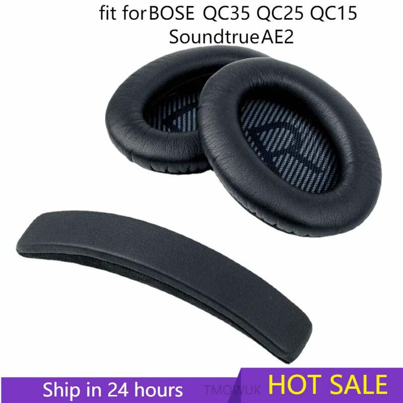 استبدال منصات الأذن وسادات الأذن عقال ل Bose QuietComfort BOSE QC25 QC15 Soundtrue AE2 سماعات