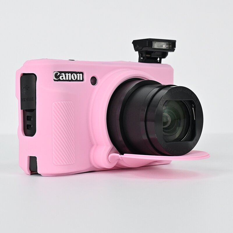 حافظة كاميرا مطاطية لكاميرا canon powershot ، حافظة مطاطية ، لينة ، sx740 ، sx740hs