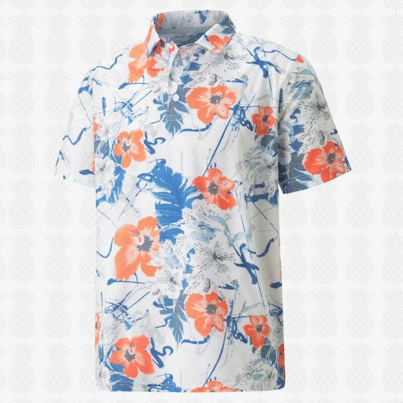 الرجال الموضة المطبوعة قمصان بولو الصيف قصيرة الأكمام في الهواء الطلق قمصان غولف F4 سباق قمصان تي شيرت غير رسمي سريعة الجافة تنفس