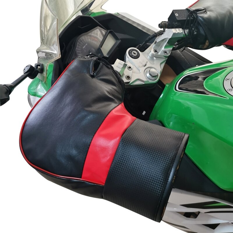 قفازات مقود الدراجة النارية، أغطية واقيات اليد لركوب الدراجات الإلكترونية