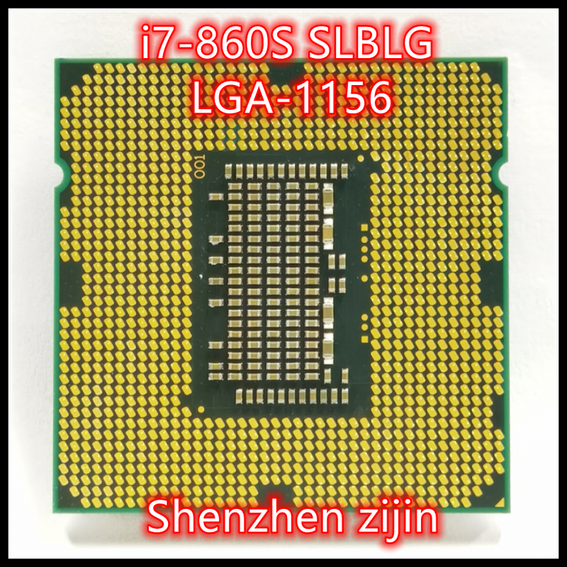 I7 860s رباعية النواة 2.53GHz LGA1156 8 متر مخبأ 82 واط i7-860s سطح المكتب وحدة المعالجة المركزية شحن مجاني سريع السفينة خارج