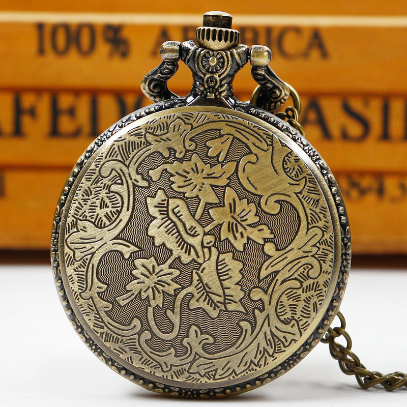 ساعة جيب إبداعية للرجال ، شاشة رقمية عربية ، قلادة كوارتز ، فوب ، دروبشيبينغ