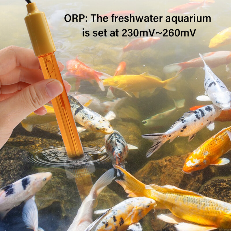 مسبار استبدال Yieryi ORP لحوض السمك ، إلكترود مختبر الزراعة المائية ، اختبار قوة تقليل الأكسدة ، موصل BNC Q9 ، 3 م
