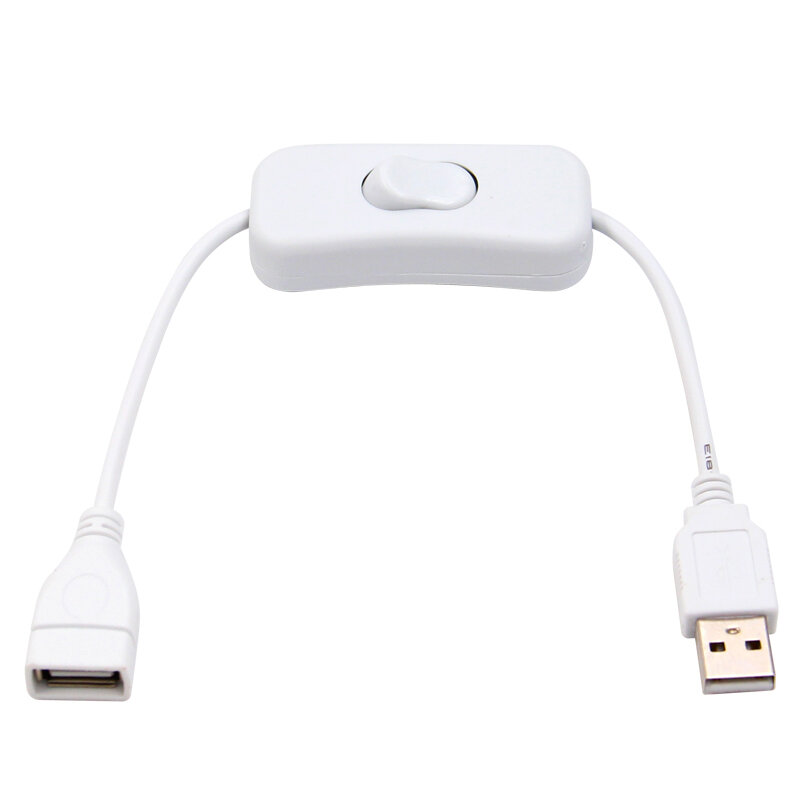 كابل USB مع ذكر إلى أنثى on/off ، تمديد تبديل لمصباح USB ، مروحة USB ، خط امدادات الطاقة ، دائم ، رائجة البيع ، 28 سنتيمتر