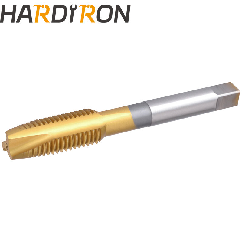 Harderon M18 دوامة نقطة الحنفية ، HSS التيتانيوم طلاء M18 x 2.5 دوامة نقطة التوصيل خيوط الحنفية