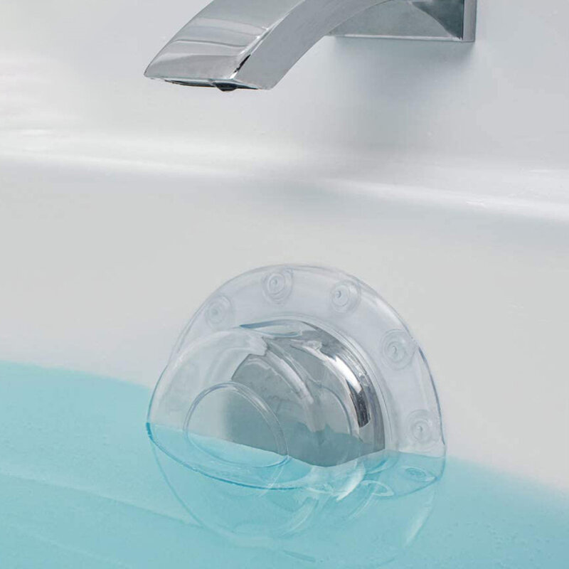 غطاء تصريف حوض الاستحمام بختم محكم للغاية ، غطاء ماء شفاف من كلوريد البولي فينيل ، سدادة مضادة للتدفق ، 16 × 16 × 5 سم